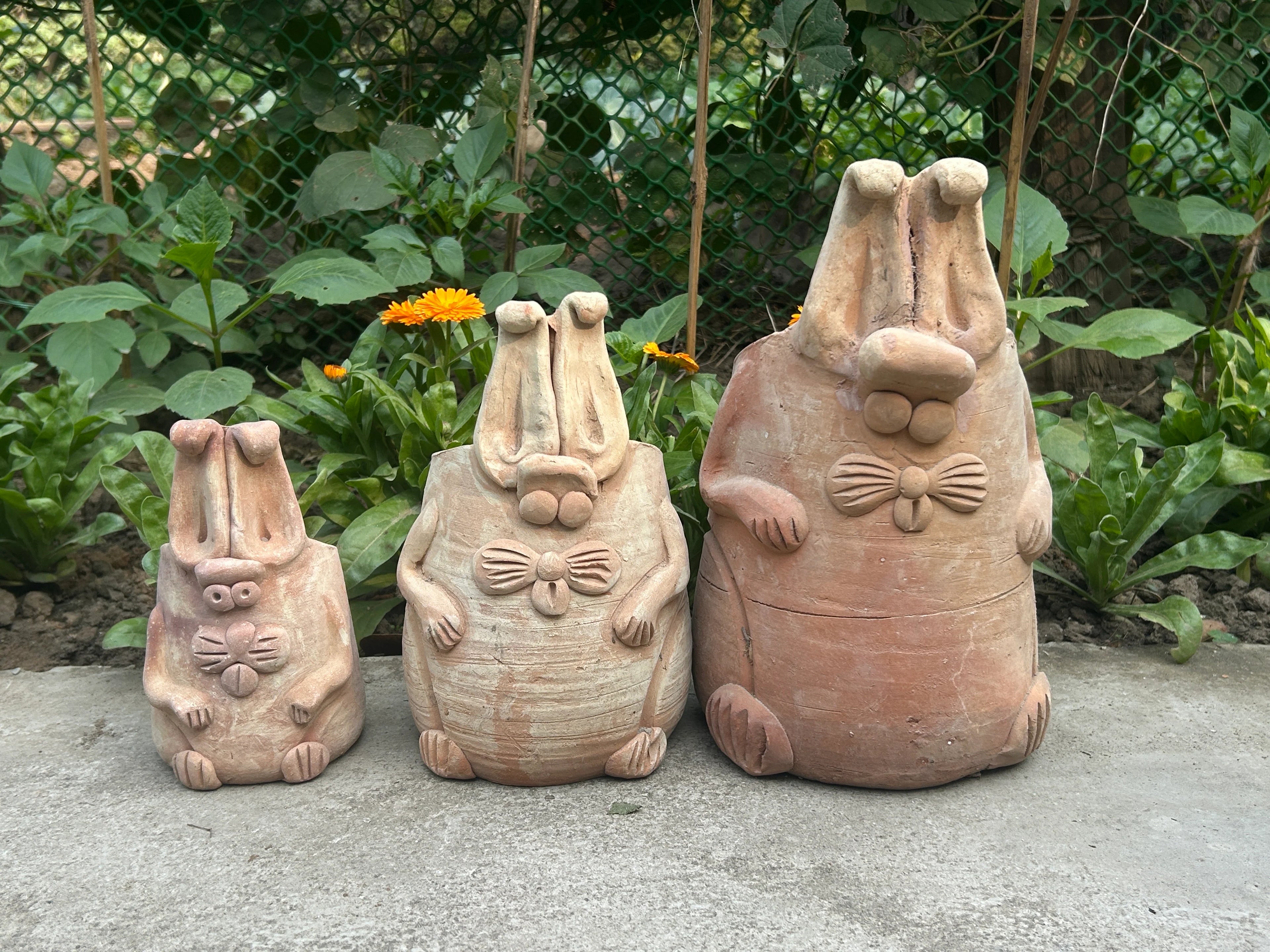 TERRACOTTA RABBITS