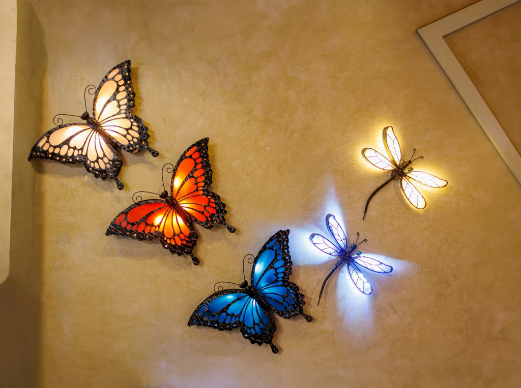 The Butterfly Light Red Color