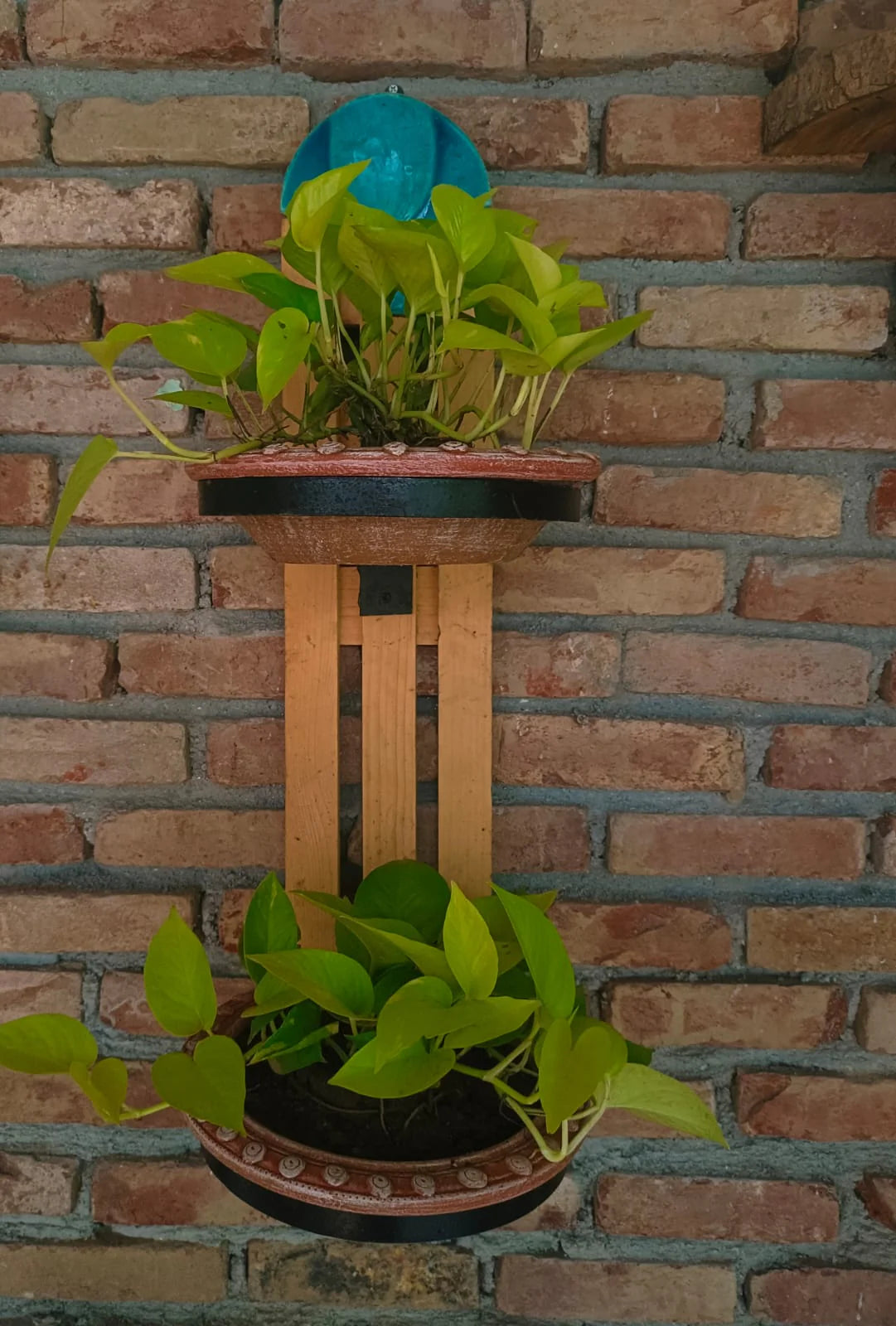 VERTICAL WALL PLANT STAND FOR HOME GARDEN BALCONY DECOR
